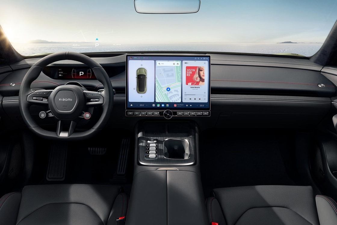 XIAOMI SU7 Sedan AWD Tüm Tekerlekli Sürüş Elektrikli SUV 800km 101kWh PS 495kw/838nm R19