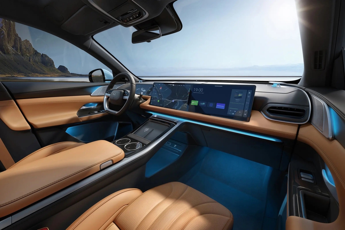 Orta Büyük Xiaopeng Elektrikli Araba 5 Kapılı 5 Koltuklu Xpeng G9 Saf Elektrikli SUV