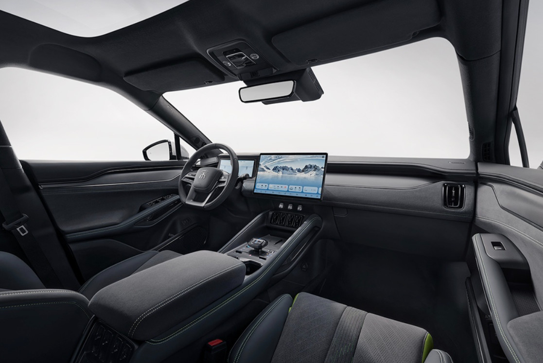 662km 4WD BYD Elektrikli Araba 5 Kapılı 5 Koltuklu BYD Song L EV Yeni Enerji Aracı SUV