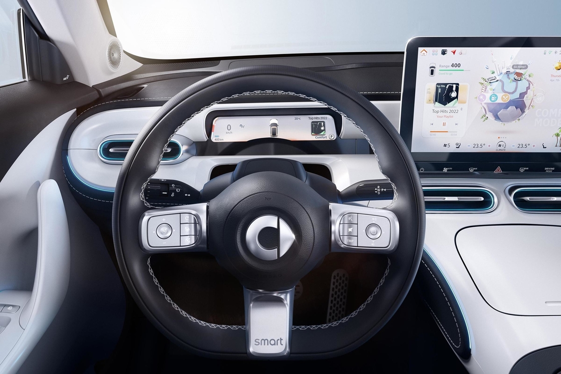 Yeni Smart 1 Mercedes Ben Z 272HP 400km Standart Sürüm SUV Anlık Dönerli Elektrikli Araç