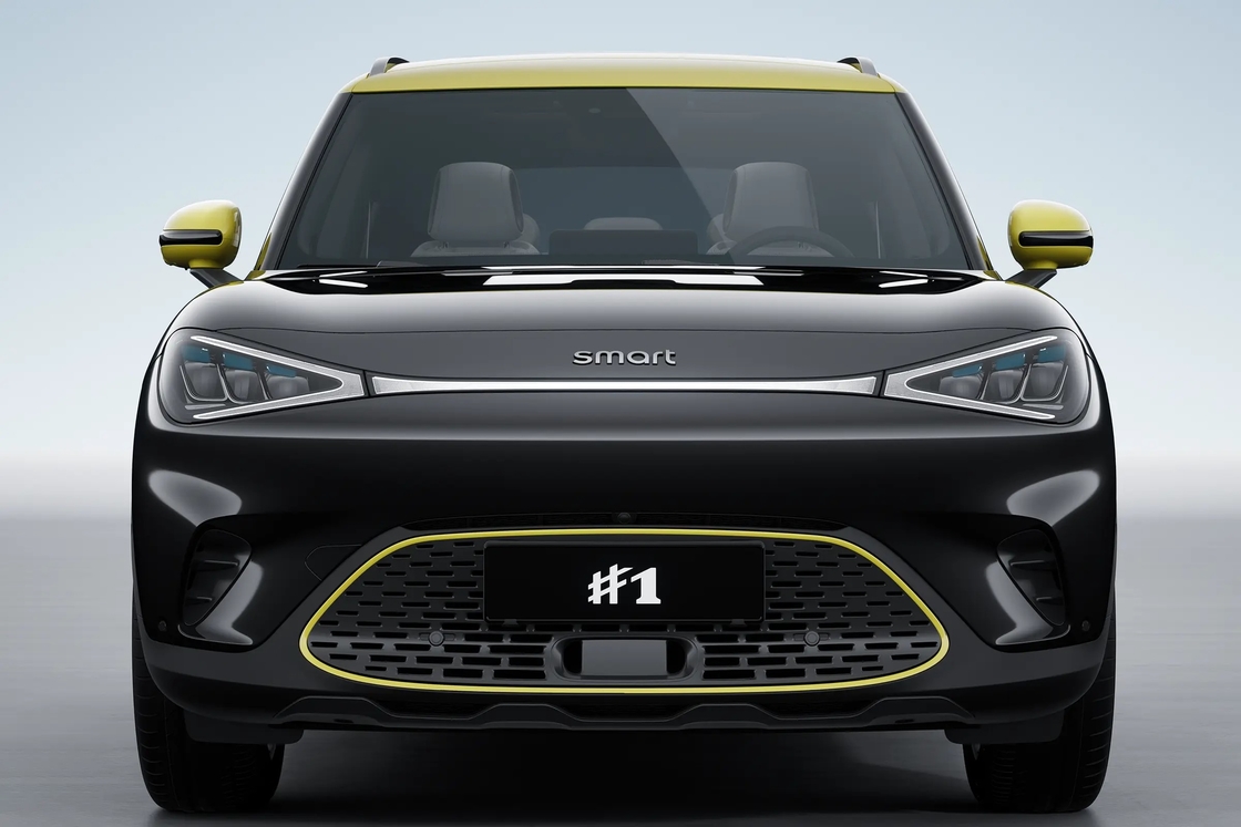 Smart1 Mercedes Benz için sürdürülebilir ve yenilikçi elektrikli araba 272HP 400km menzil sıfır emisyon