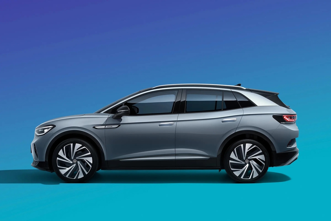 Saf Elektrikli Volkswagen EV Araba Suv VW ID4 Crozz PRO Yeni Araba Yeni Enerji Araçları