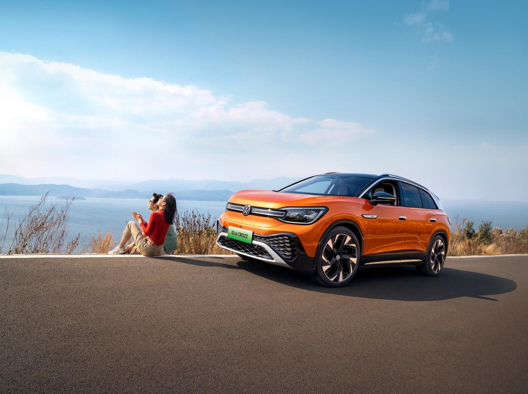 VW ID6 SUV Yeni Elektrikli Araçlar Volkswagen için kullanılan 7 Koltuklu ID 6 Crozz PRO Elektrikli Araçlar