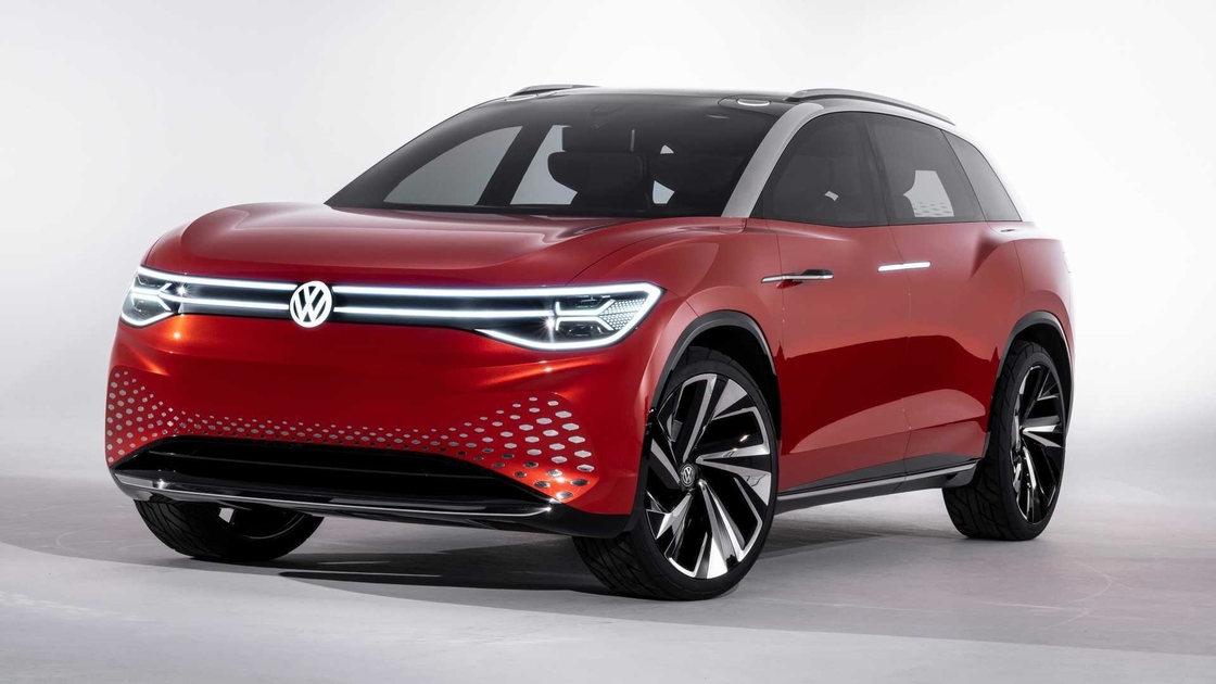 VW ID6 SUV Yeni Elektrikli Araçlar Volkswagen için kullanılan 7 Koltuklu ID 6 Crozz PRO Elektrikli Araçlar