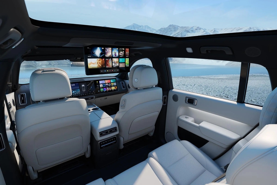 400km menzil 180km/h Lixiang L7 Elektrikli Araba Orta ve Büyük SUV için Ideal Auto