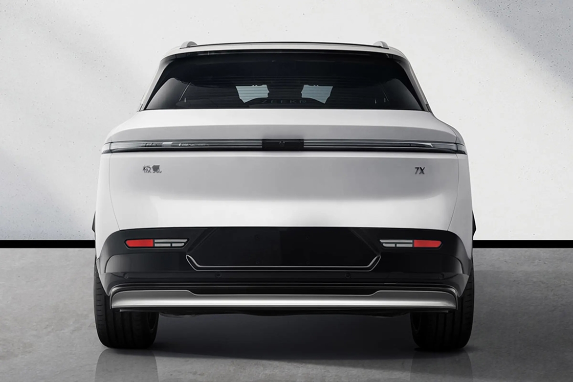 2025 ZEEKR 7X Yeni Model Saf Elektrikli 2WD / 4WD Uzun Menzilli SUV Yüksek Hız 210km/h Yeni Enerji Aracı
