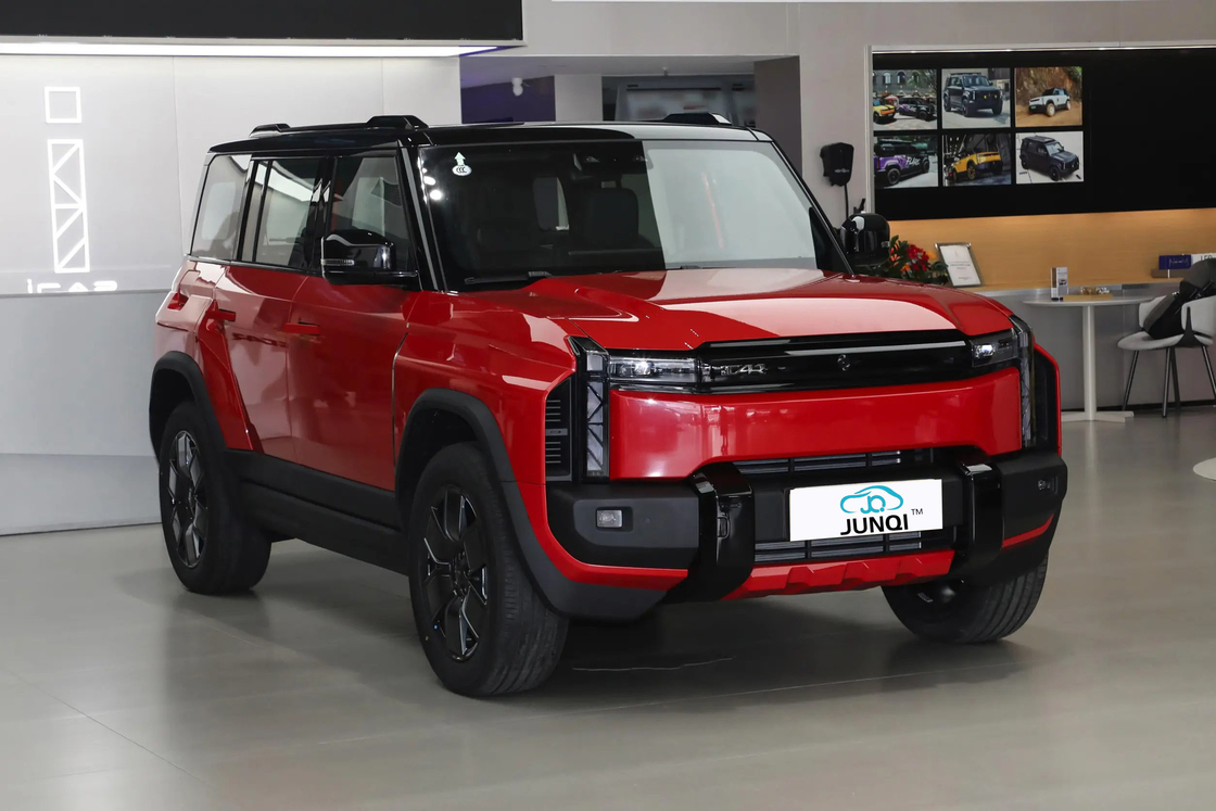 CHERY ICAR 03T 2024 520KM 2WD 501KM 4WD LONG RANGE 5 kapılı 5 koltuklu SUV YENİ ENERJİ VEHİLİ TAM ELEKTRIK YENİ Ucuz EV stokta