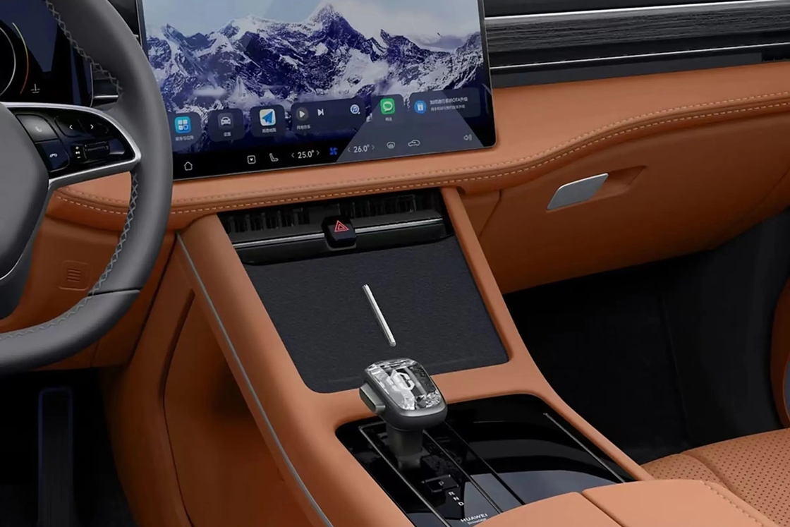 2025 AITO M7 Hibrit SUV Hua~wei'den Yeni Enerji Aracı Auto Seres Off-Road Elektrikli Araba Enerji Verimliliği