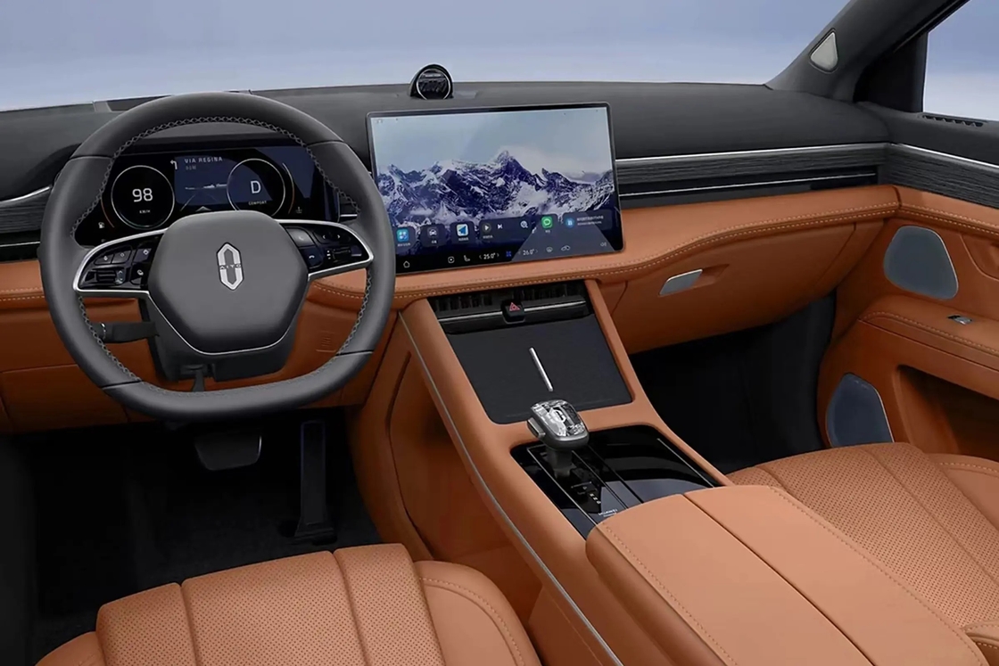 2024 Aito Wenjie M7 saf elektrikli otomobil Lüks SUV araç 1.5T uzun menzilli AITO M5 M7 M9 stokta