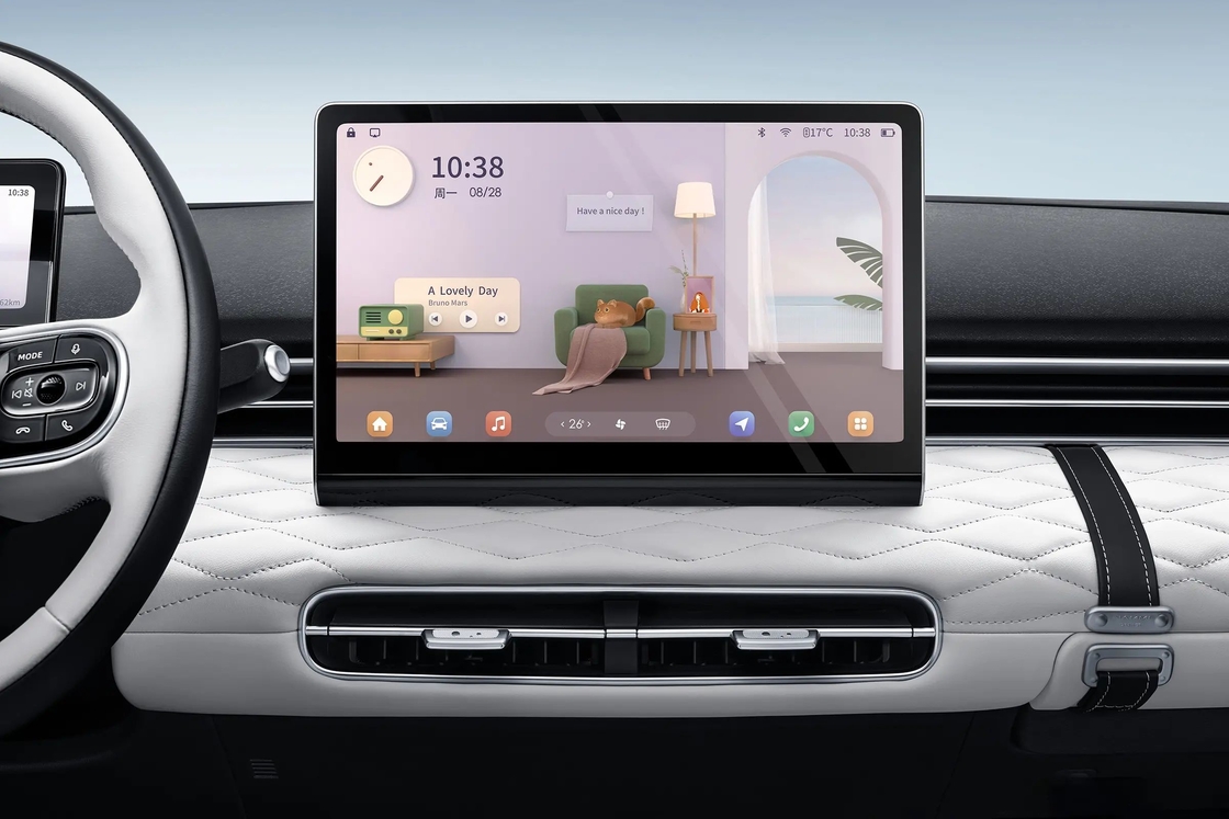 Otomatik 4 koltuklu Dongfeng Nami Kutusu yeni enerji aracı 4 tekerlekli elektrikli araba yetişkin araçları Çin'de üretilen Ev araba yüksek hız 100km/h